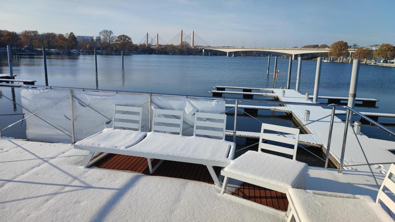 Houseboat Water King Apartament Plywajacy Dom Na Wodzie, 7 Os Breslavia Esterno foto