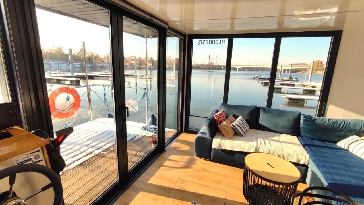 Houseboat Water King Apartament Plywajacy Dom Na Wodzie, 7 Os Breslavia Esterno foto