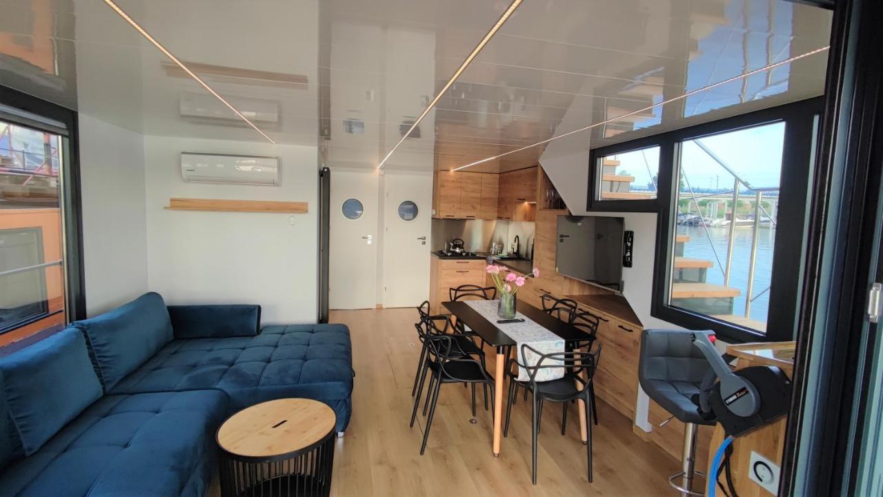Houseboat Water King Apartament Plywajacy Dom Na Wodzie, 7 Os Breslavia Esterno foto
